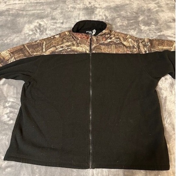 Mossy Oak Other - Mossy Oak Break Up Infinity Camo Fleece Jacket Full Zip Men's 2XL Long Sleeve
